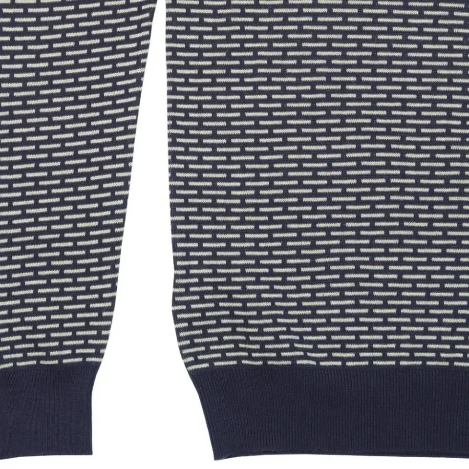 Fred Perry Industrial Dash Jacquard Sweater