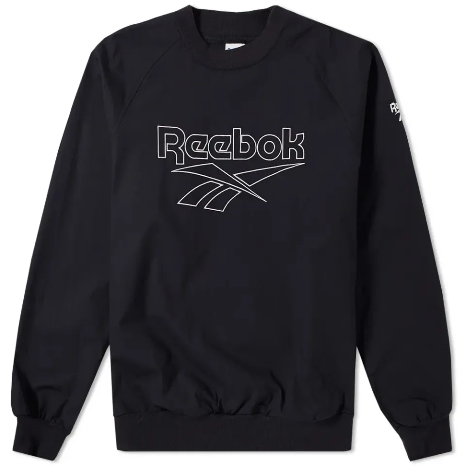 Woven Crew Sweat