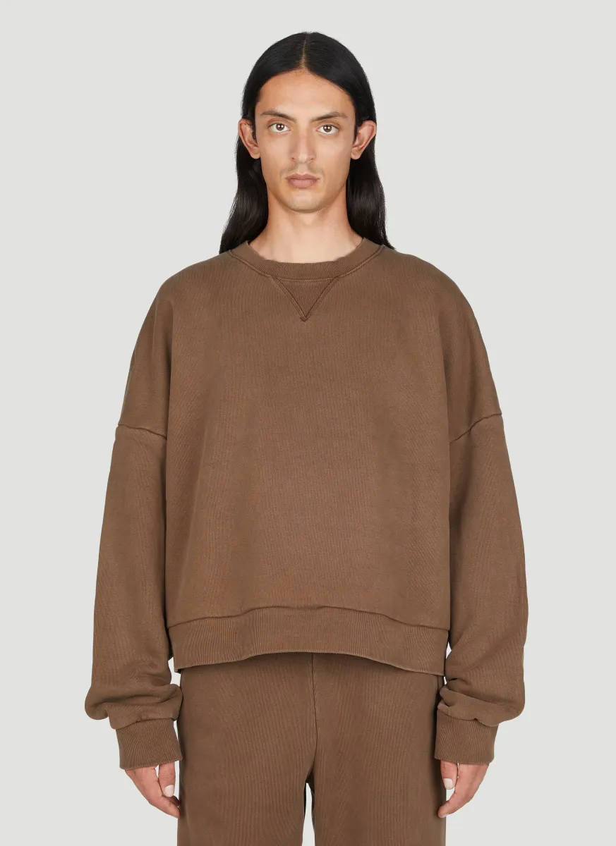 Boxy Crewneck Sweatshirt