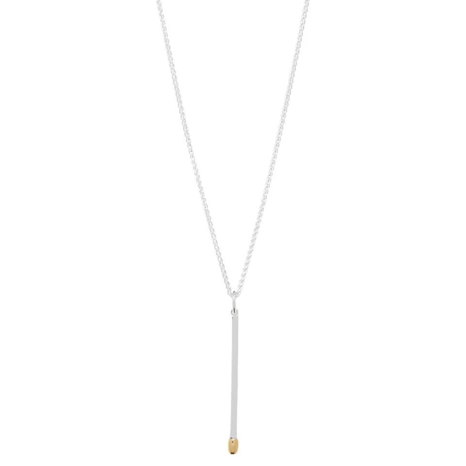 Matchstick Pendant Necklace