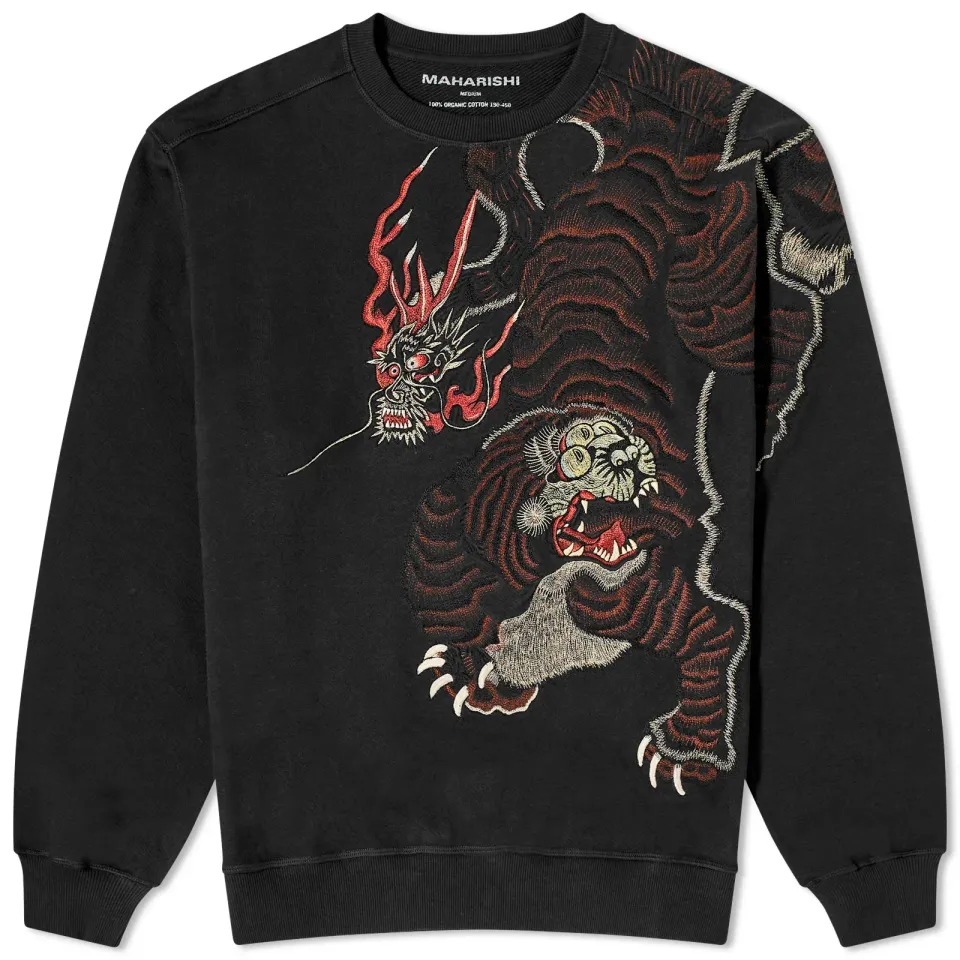 Nekomata Embroided Crew Sweat