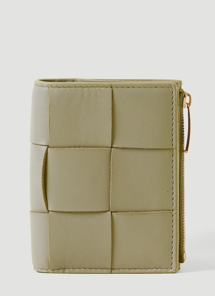 Intreccio Bifold Zip Wallet