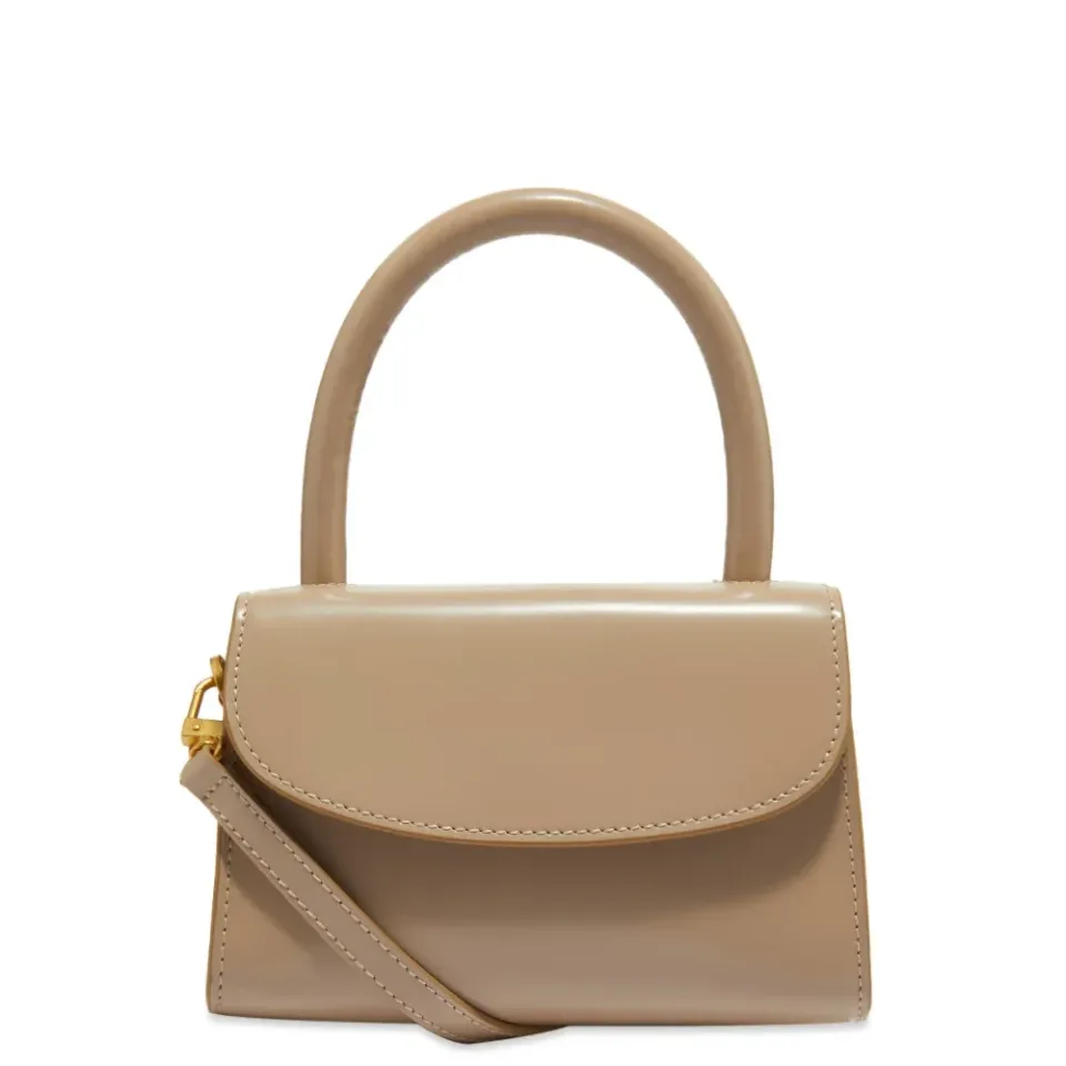 Mini Patent Top Handle Bag