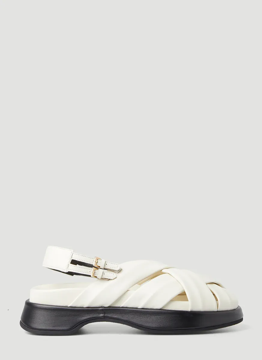 Pie Buckle Sandals