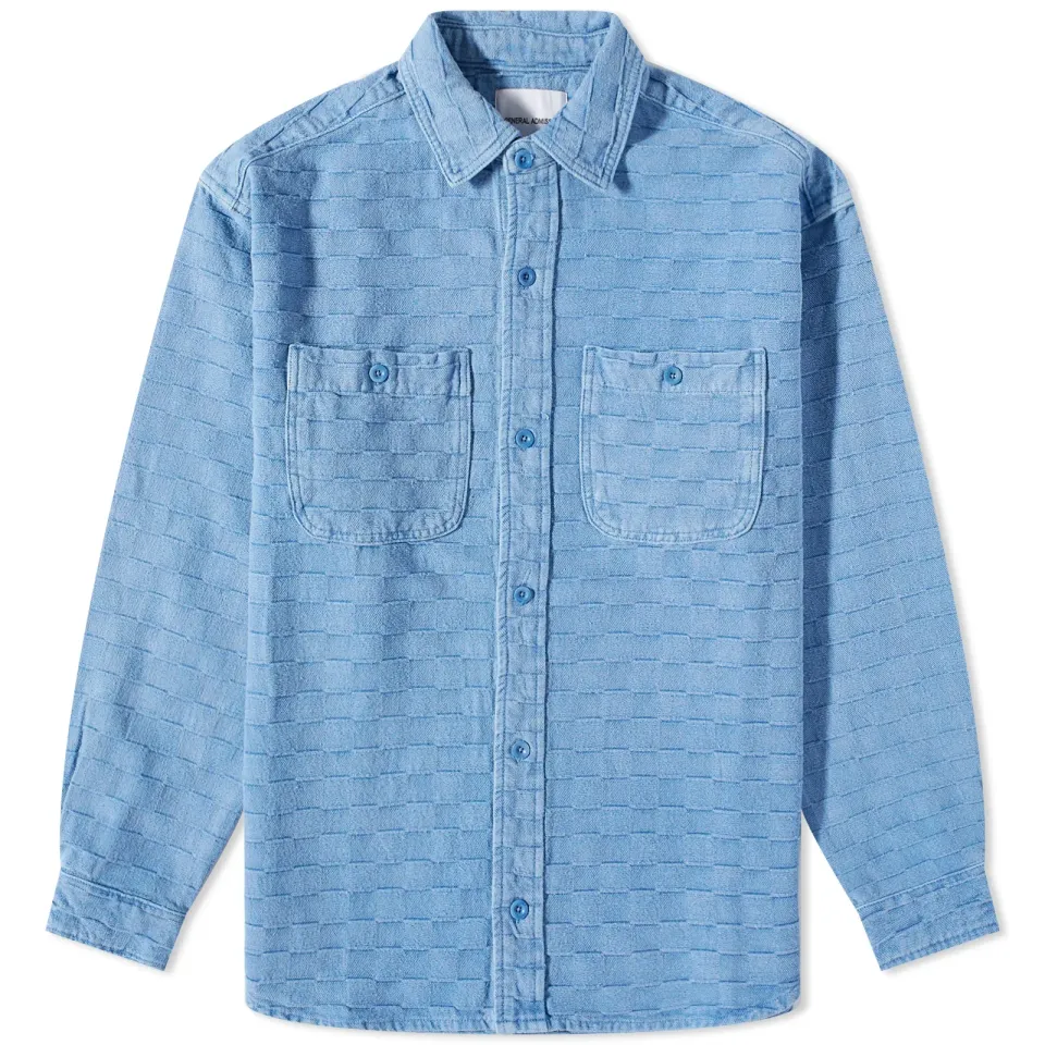 Checket Twill Overshirt