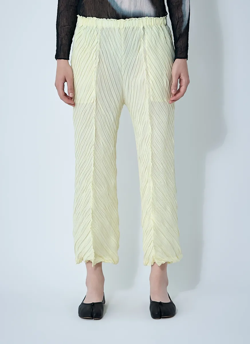 Wrinkled And Twisted Pants