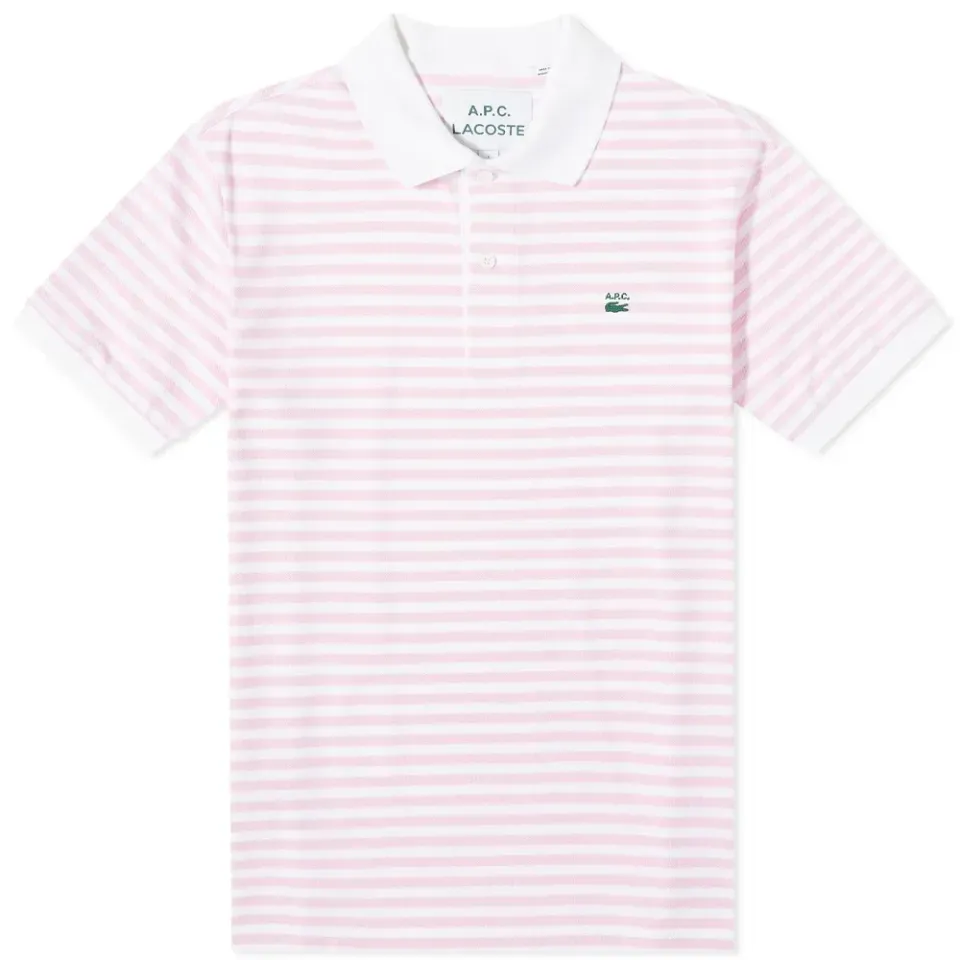 A.P.C. x Lacoste Stripe Polo
