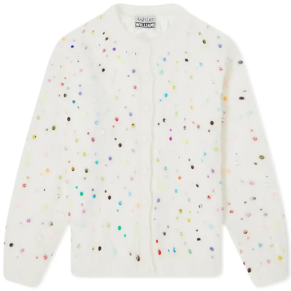 All Over Piercing Casper Cardigan