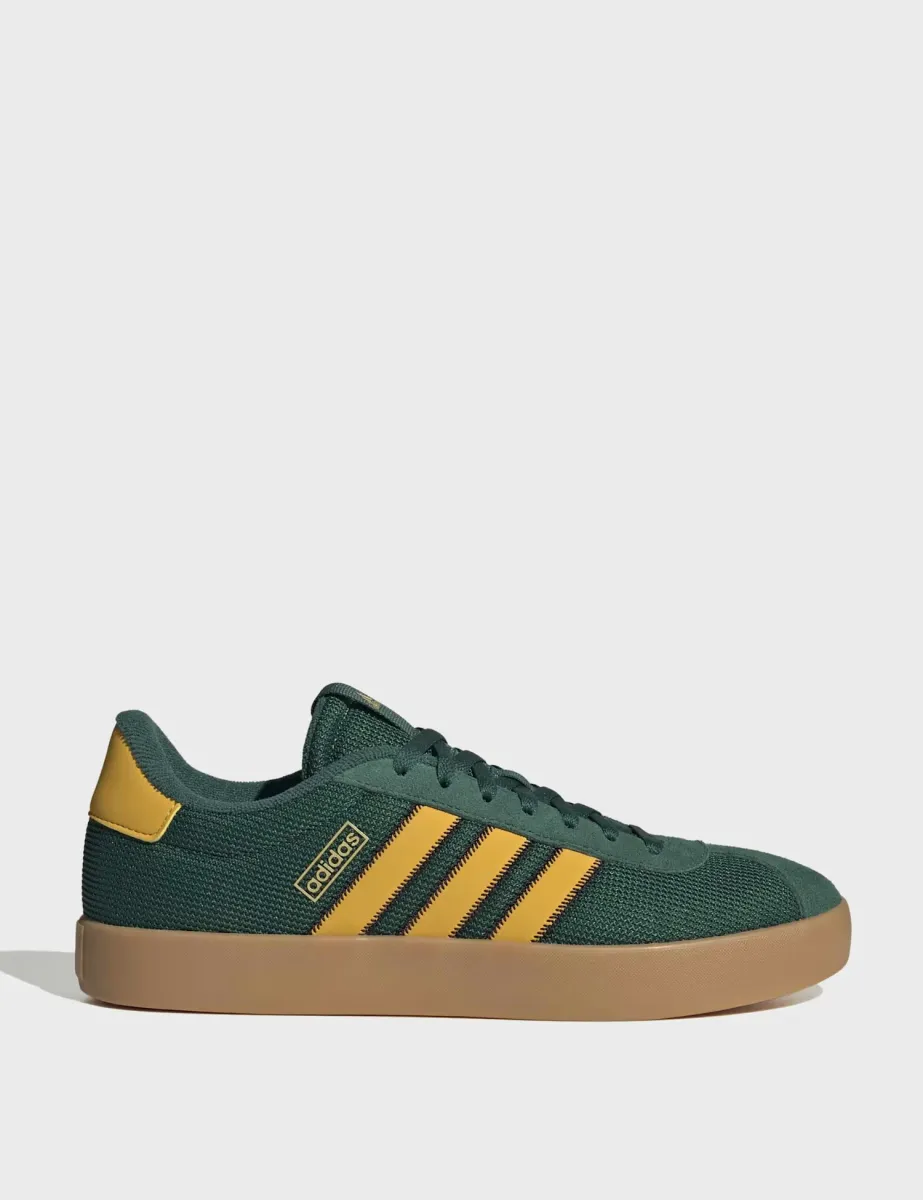 VL Court 3.0 Leather Trainers Black Mix