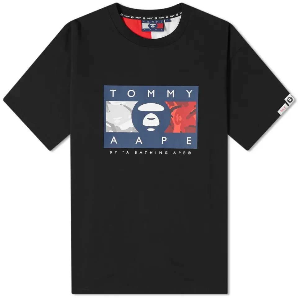 AAPE x Tommy Jeans Flag Tee