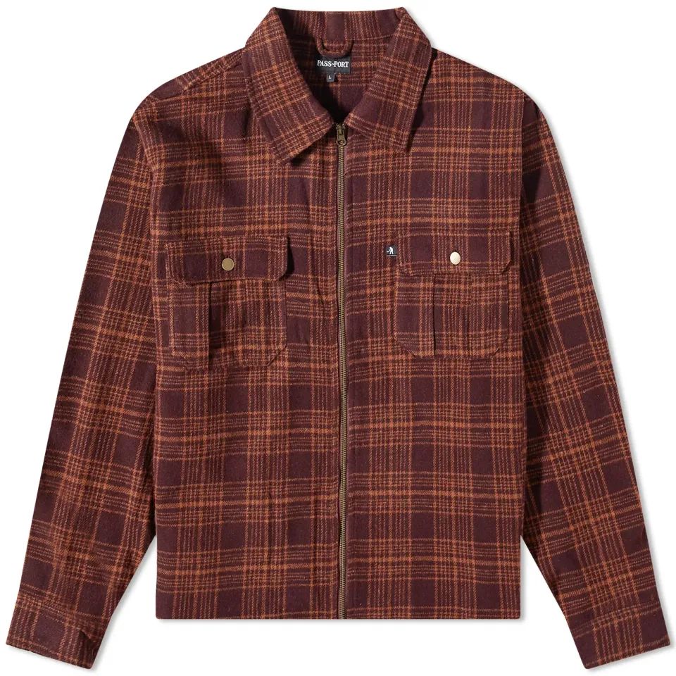 Workers Check Flannel Jacket