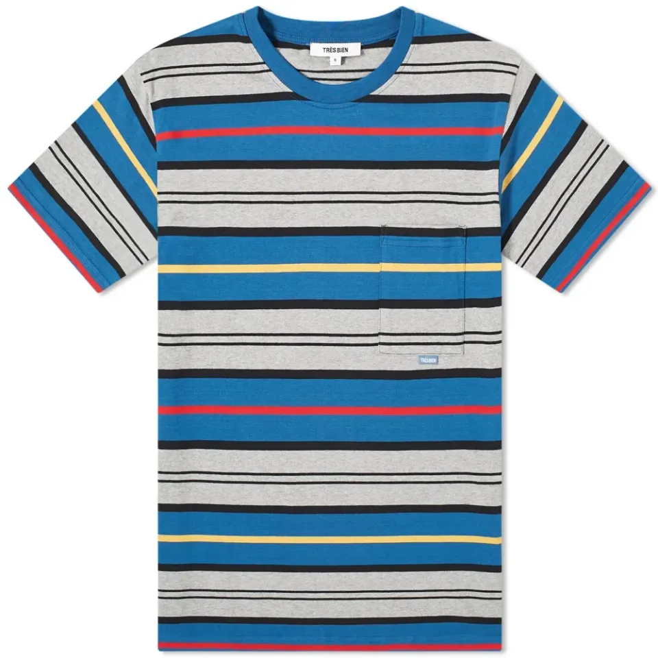 Striped Pocket T-Shirt