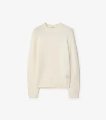 Cashmere Sweater in Ceramic white