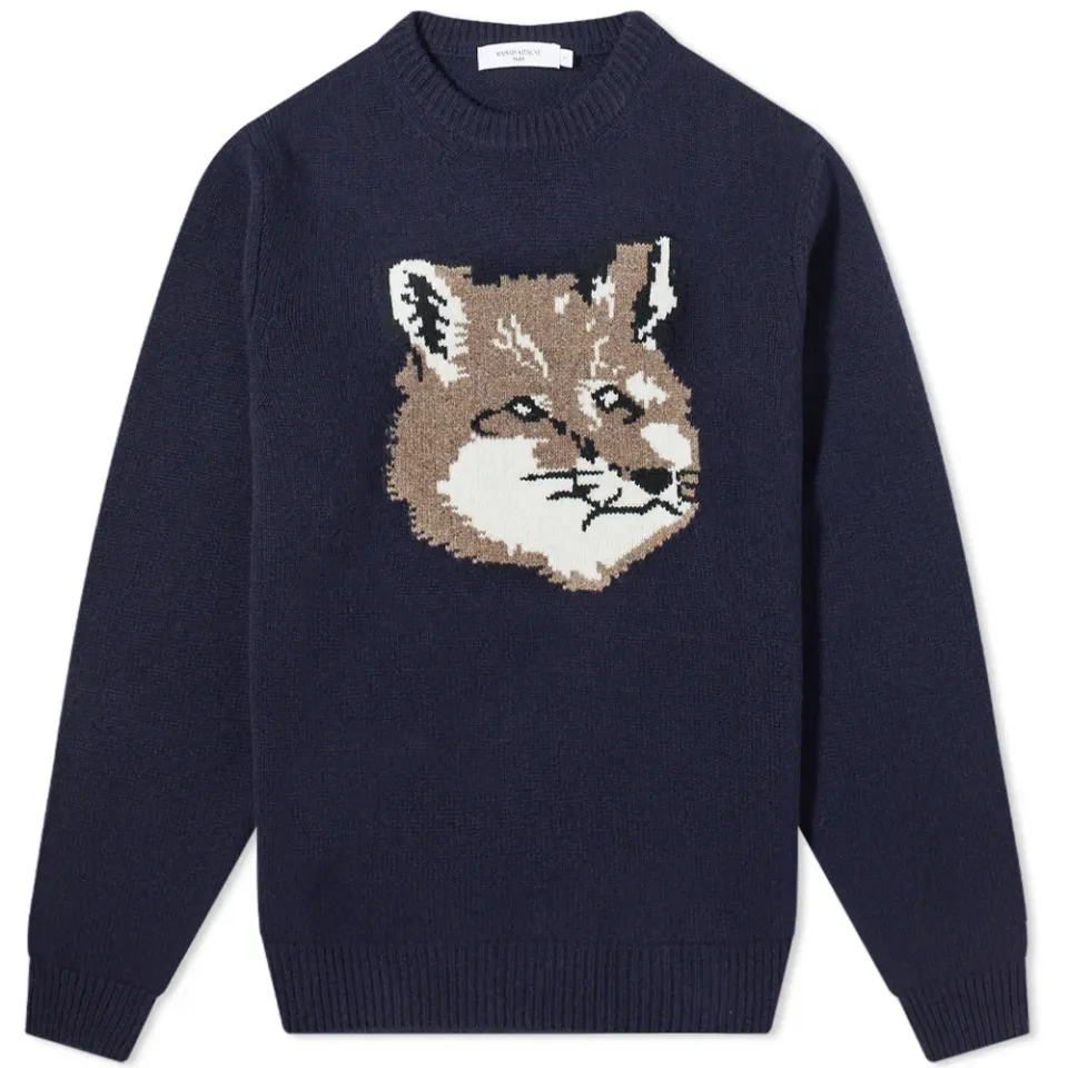 Maison Kitsuné Big Fox Head Pullover
