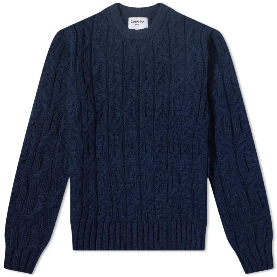 Reef Knot Cable Crew Knit