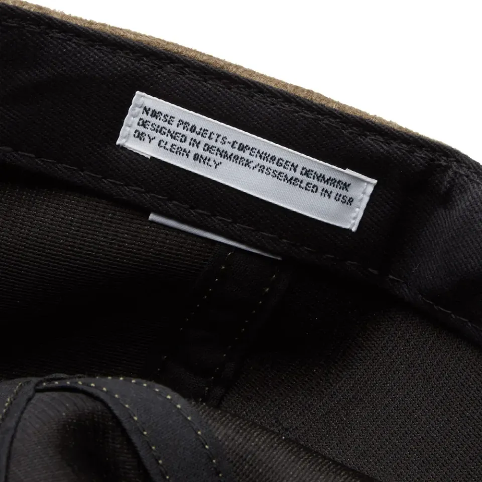Fake Suede 6 Panel Cap