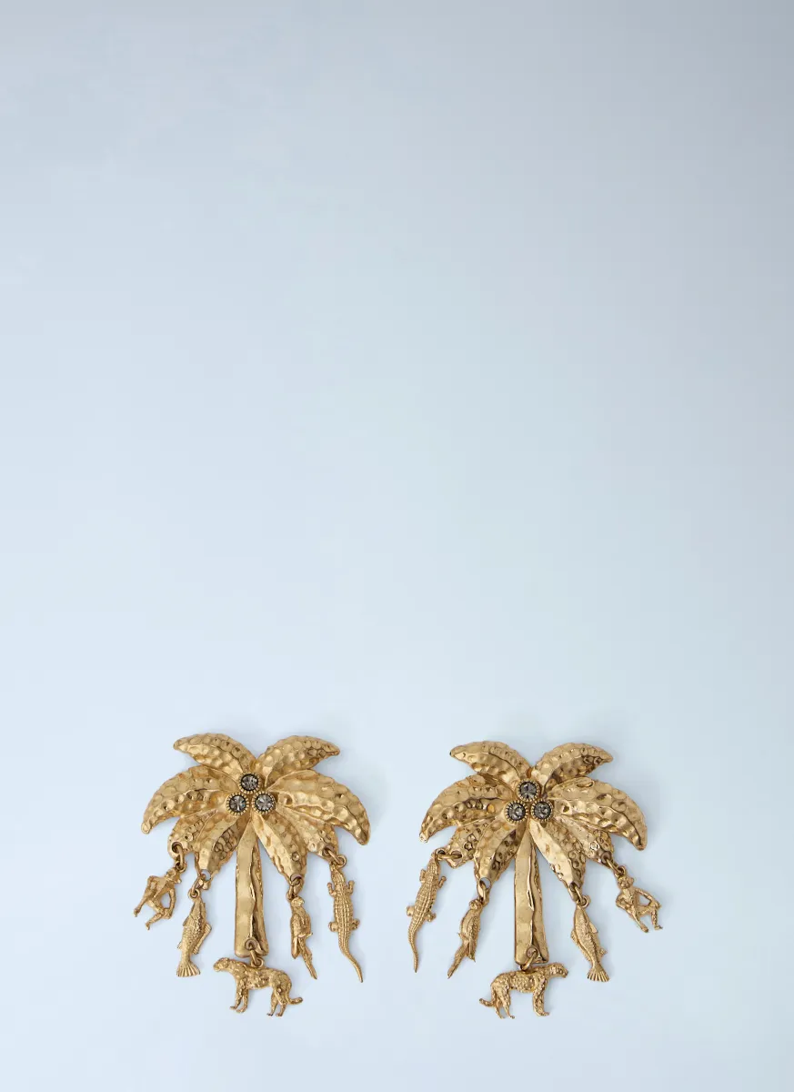 Les Boucles Palmier Earrings