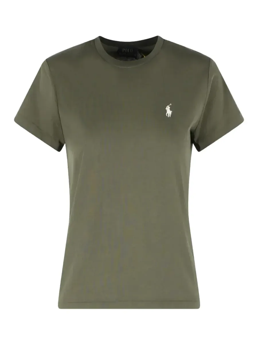 Knit T-Shirt Green