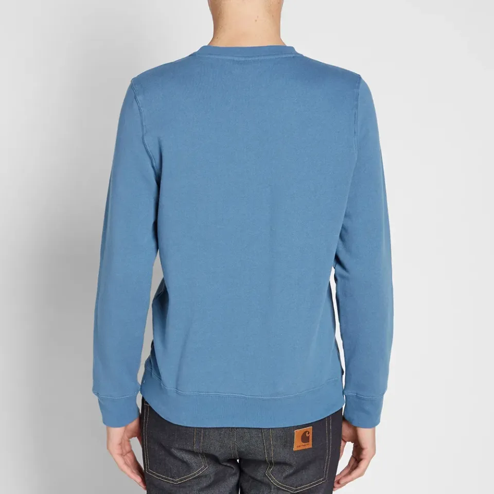 Chain Stitch Applique Crew Sweat