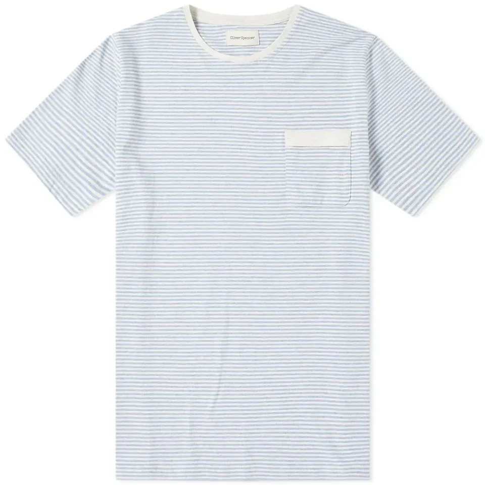 Envelope Stripe Pocket Tee