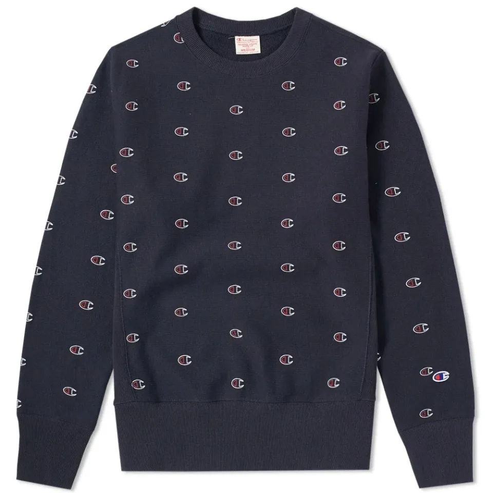 All Over Logo Crew Sweat
