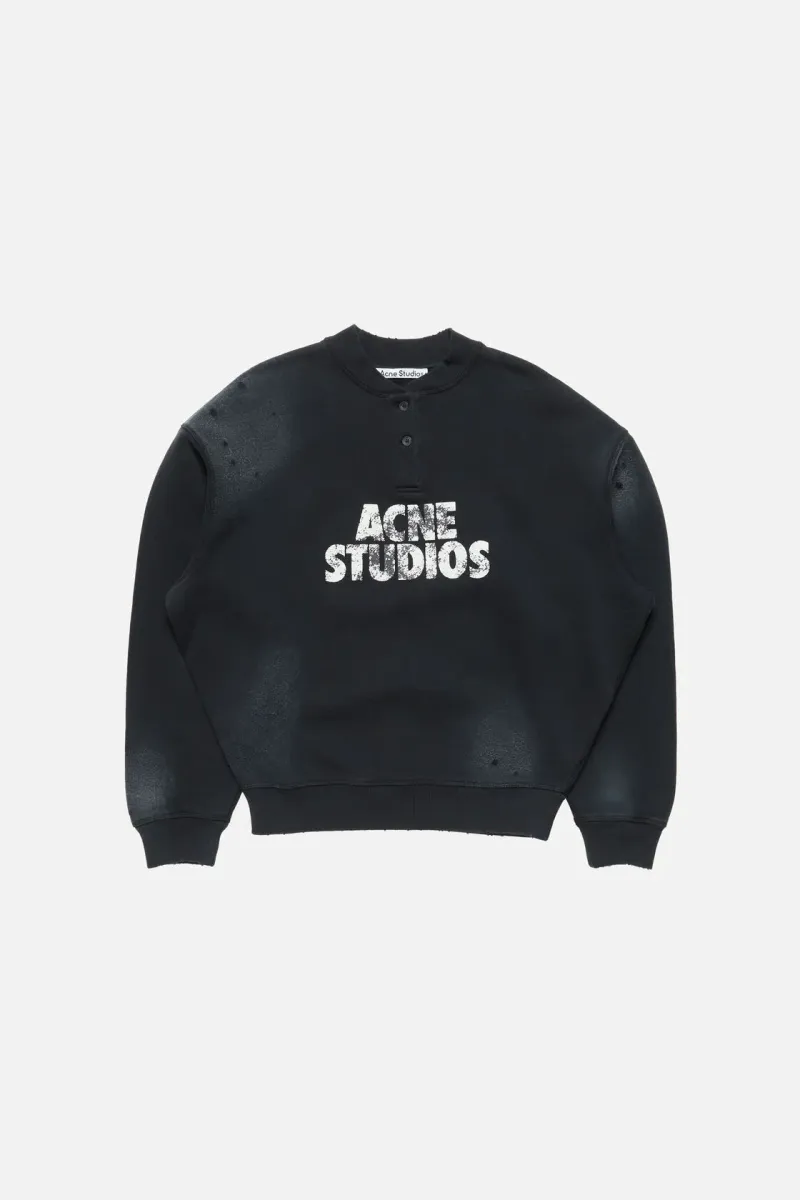 Fleece logo sweatshirt