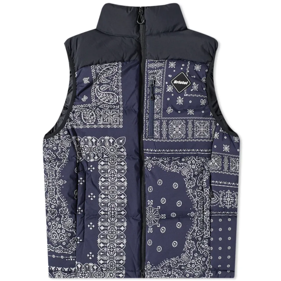 Bandana Down Vest