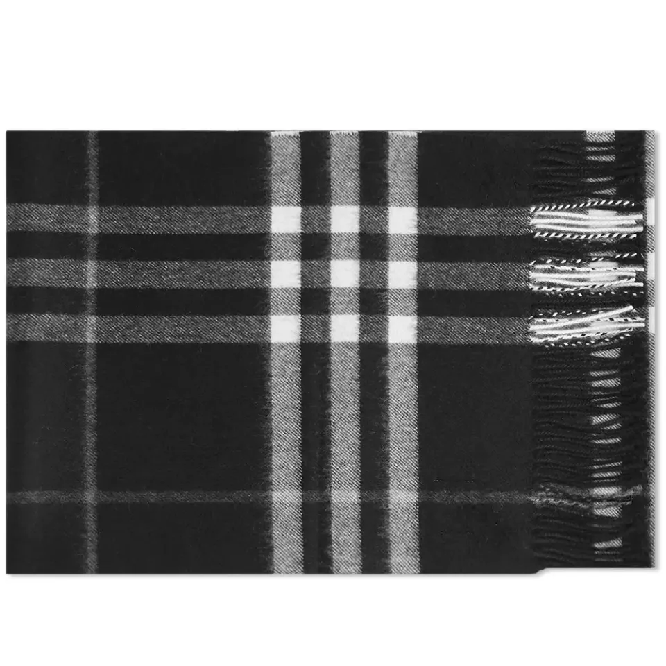 Classic Check Cashmere Scarf
