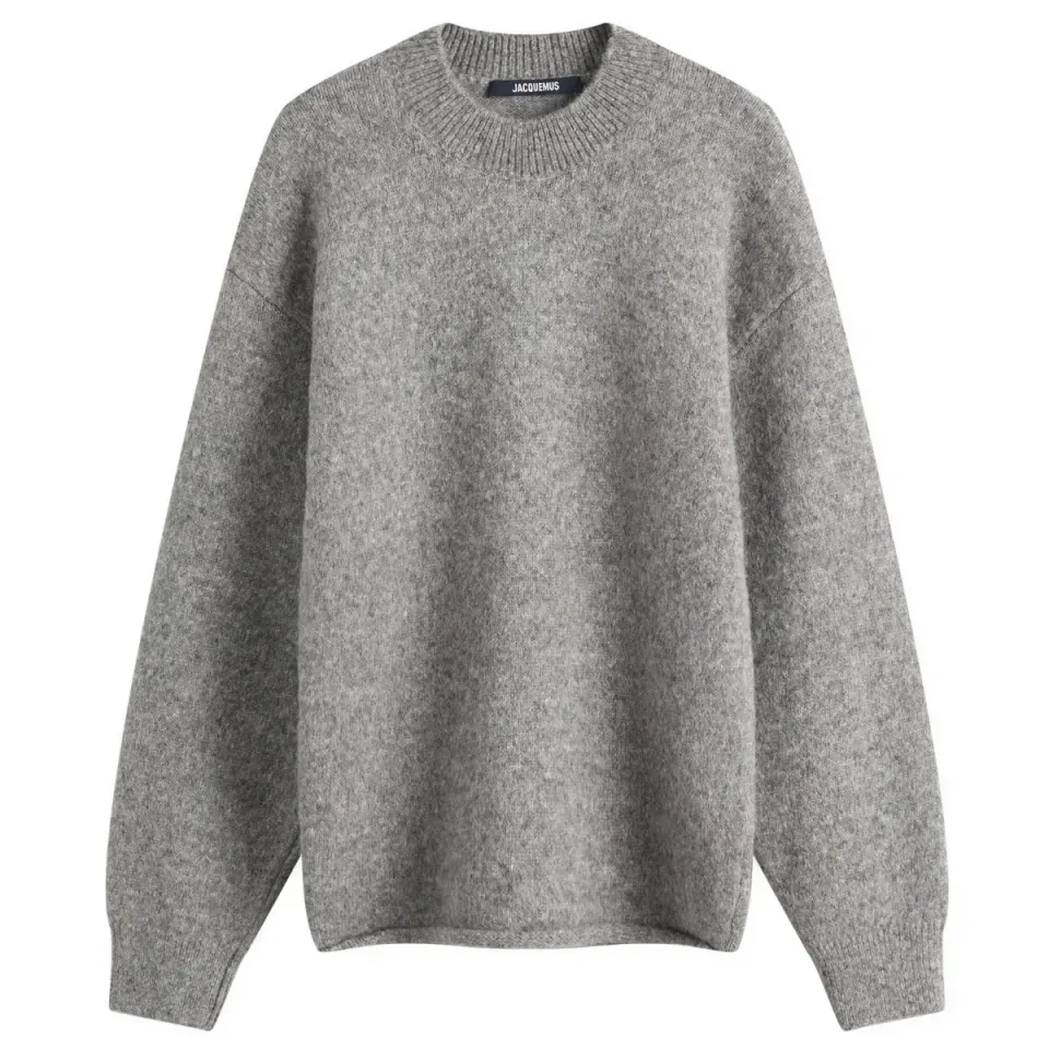 Back Logo Knit Jumper