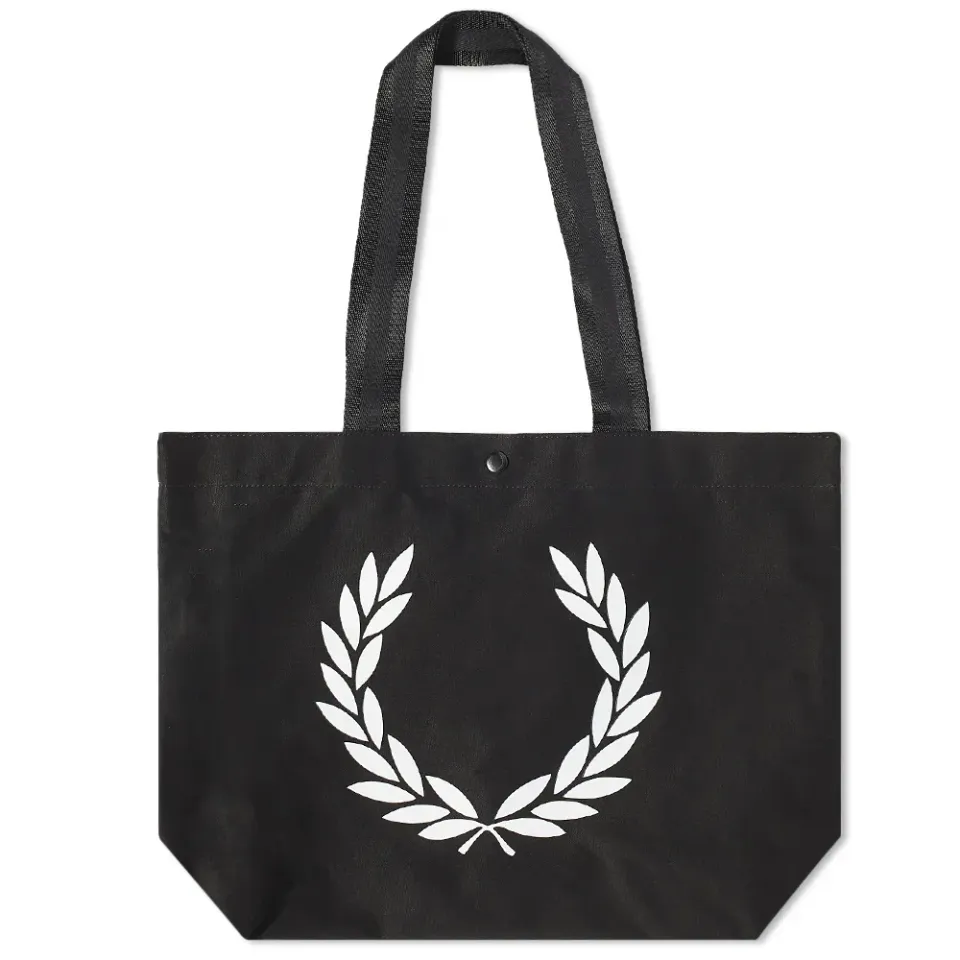 Large Laurel Print Tote