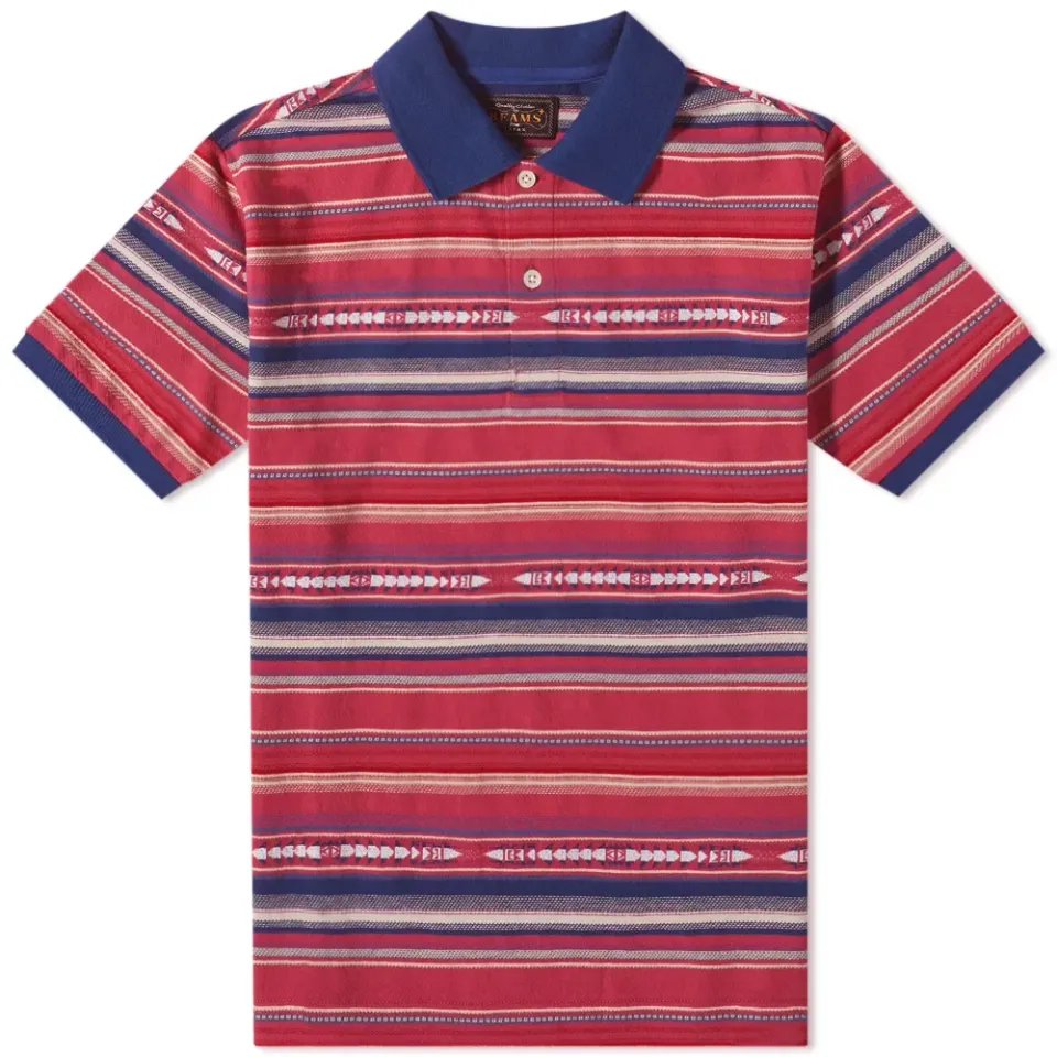 Native Stripe Jacquard Polo