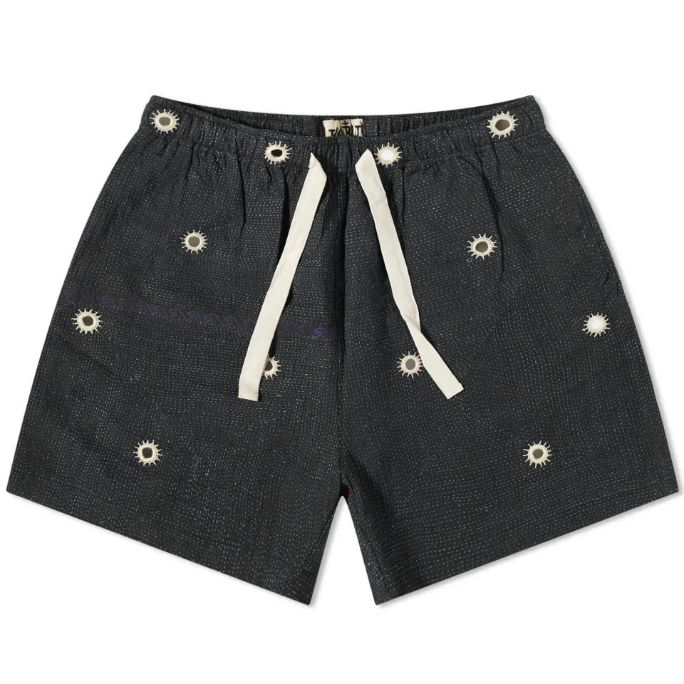 Hand Embroidered Shorts