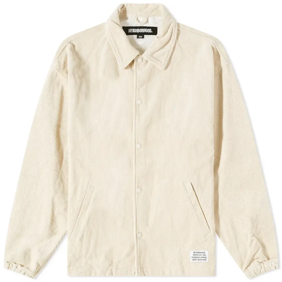Cord Windbreaker Jacket