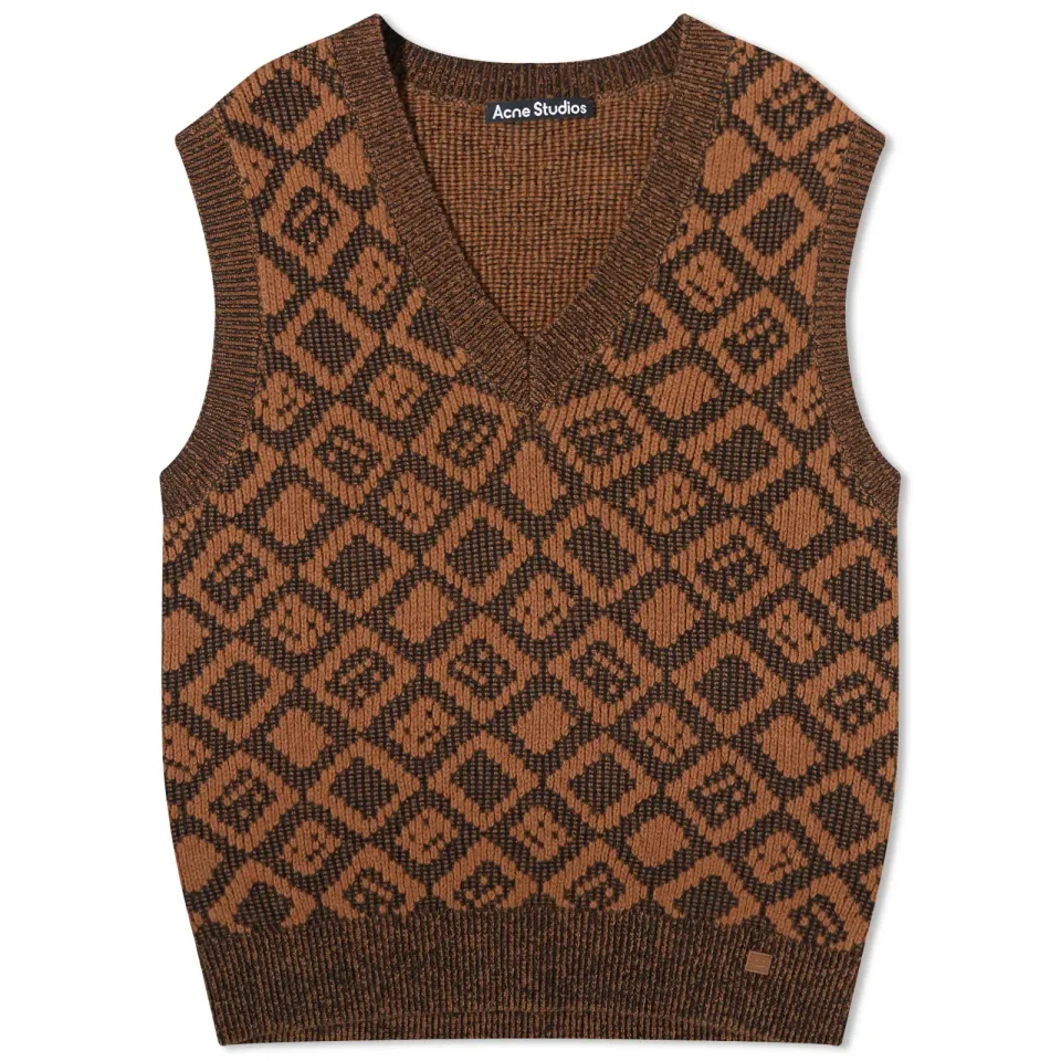 Konny Tiles Face Sleeveless Knit