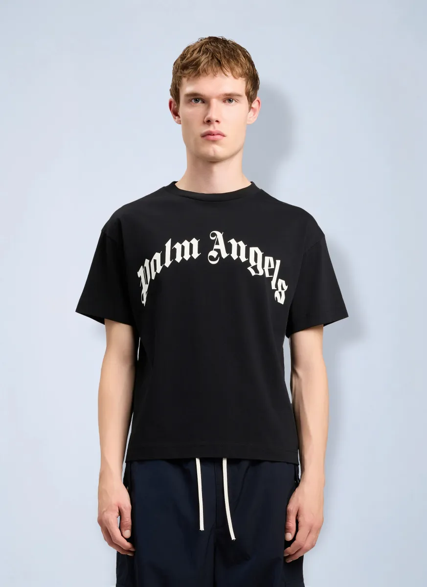Curved Logo T-Shirt