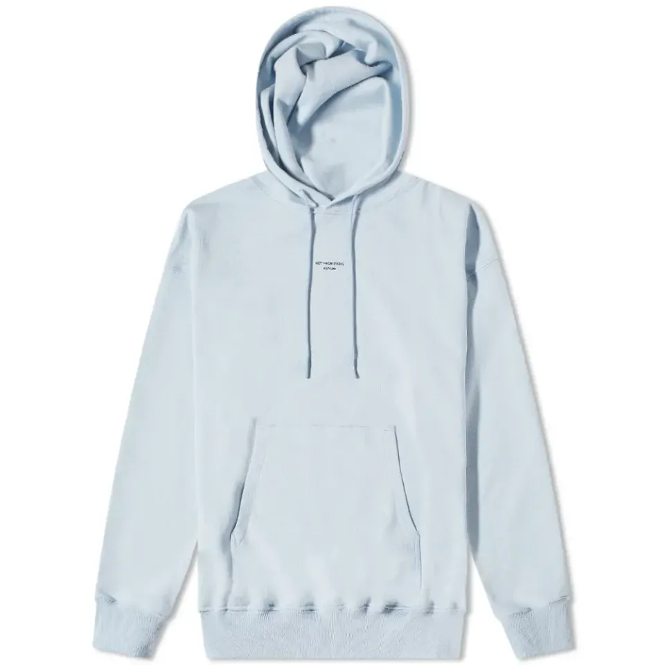 Drôle de Monsieur Centre Logo Popover Hoodie