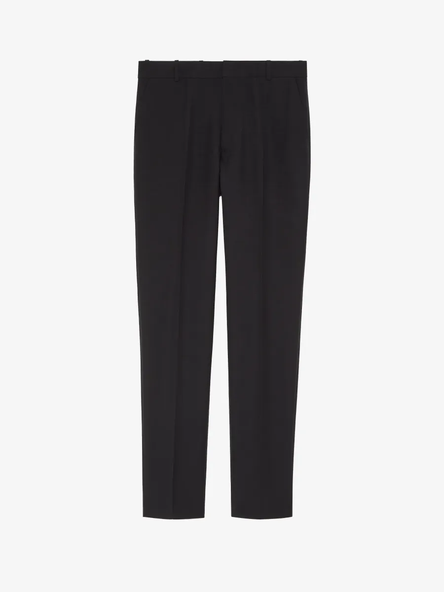 McQueen Classic Selvedge Mohair Pants