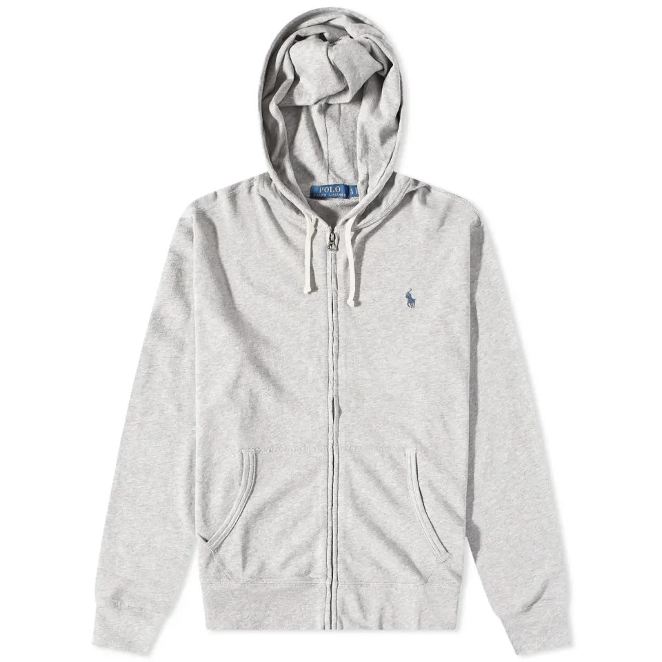 Zip Through Spa Terry Hoodie