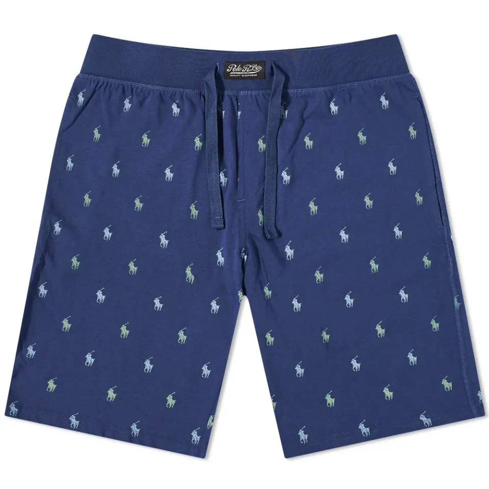 Sleepwear All Over Pony Sweat Shorts