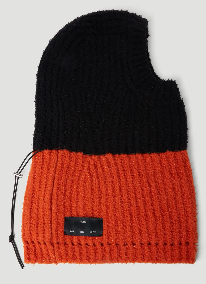 Oversized Knitted Balaclava