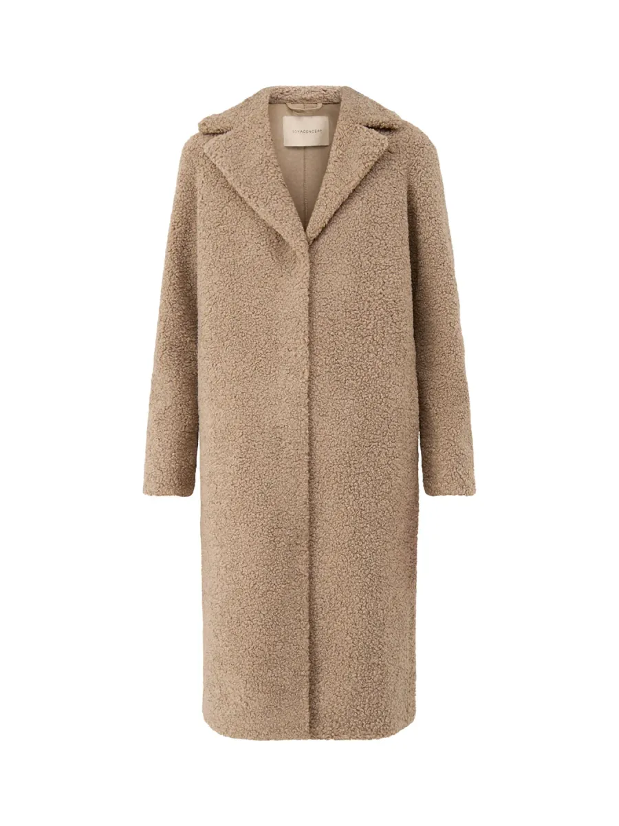 Mukite 2 Long Teddy Coat
