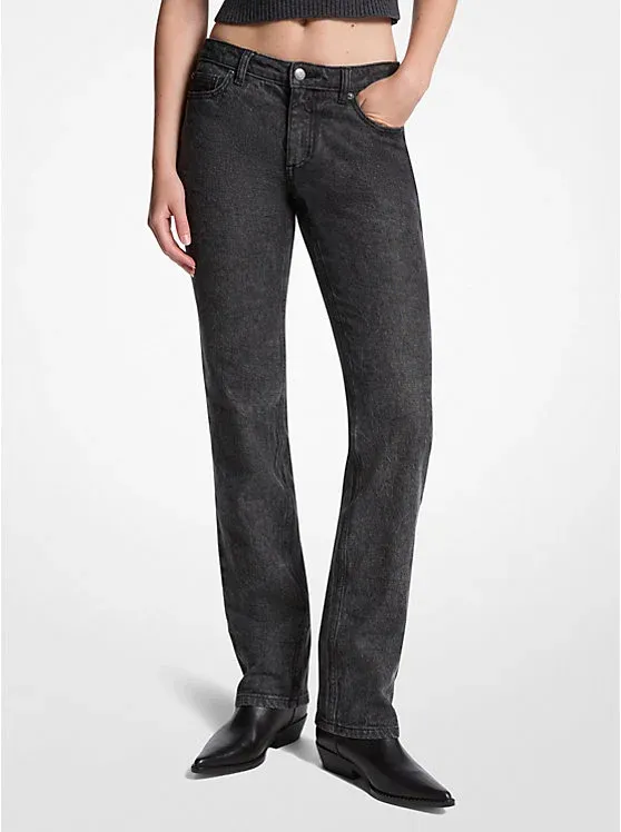Stretch Denim Cigarette Jeans