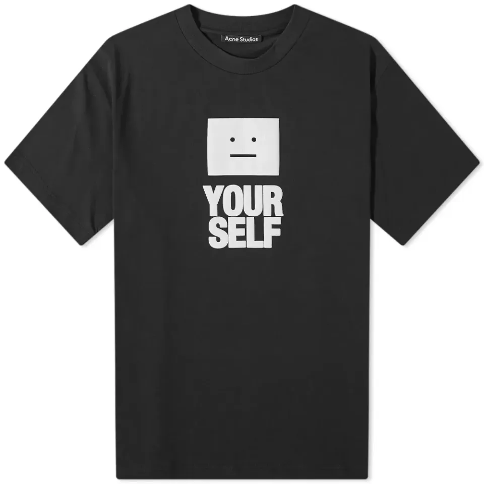 Exford Oversize Slogan Face T-Shirt