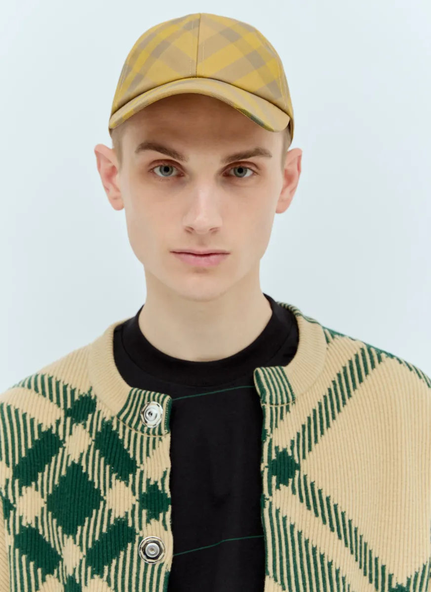 Check Baseball Cap