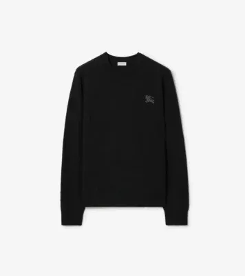 Wool Sweater in Black