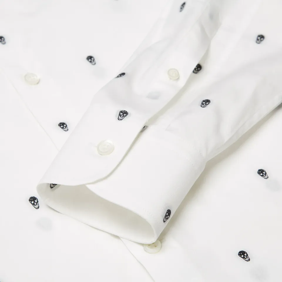 Woven Skull Shirt