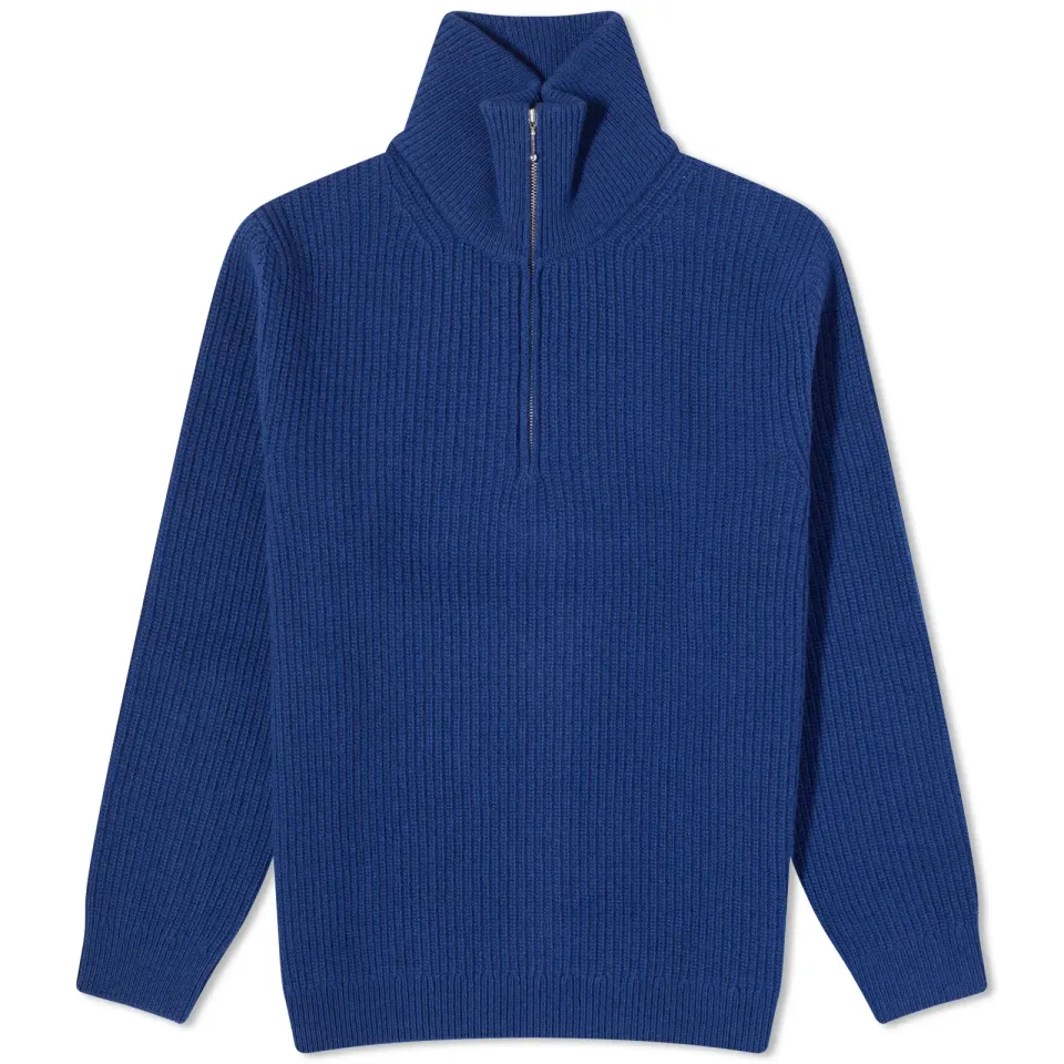 Nudie August Half Zip Knit