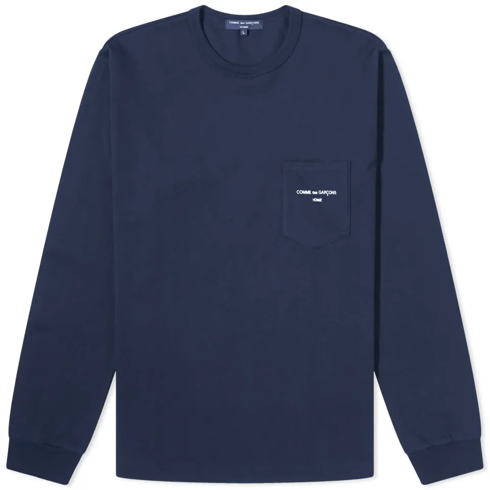 Pocket Logo Long Sleeve Tee