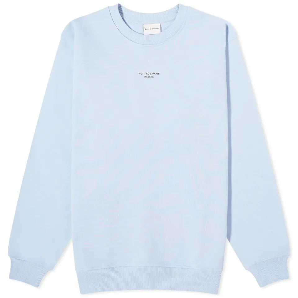 Not From Paris Madame Crew Sweat