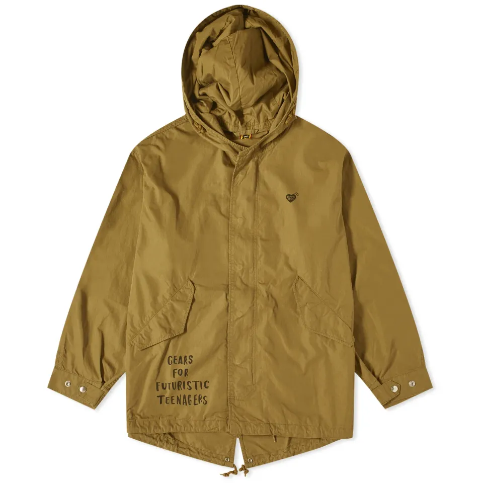 Hooded Fishtail Parka